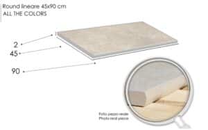 Margelles de piscine sur mesure